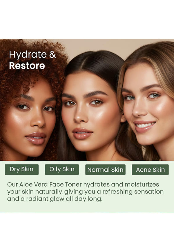 Aloe Vera Cooling & Hydrating Face Toner – thumbnail 5