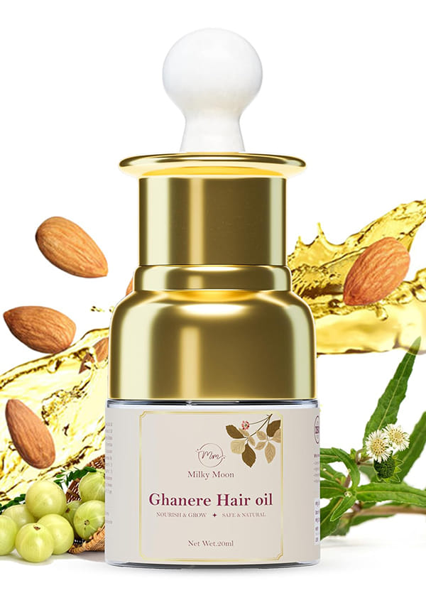 Ghanere Hair Oil for Hair Growth & Anti Hair Fall Ghanere Hair Oil for Hair Growth & Anti Hair Fall