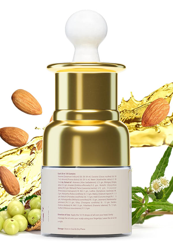 Ghanere Hair Oil for Hair Growth & Anti Hair Fall – thumbnail 2