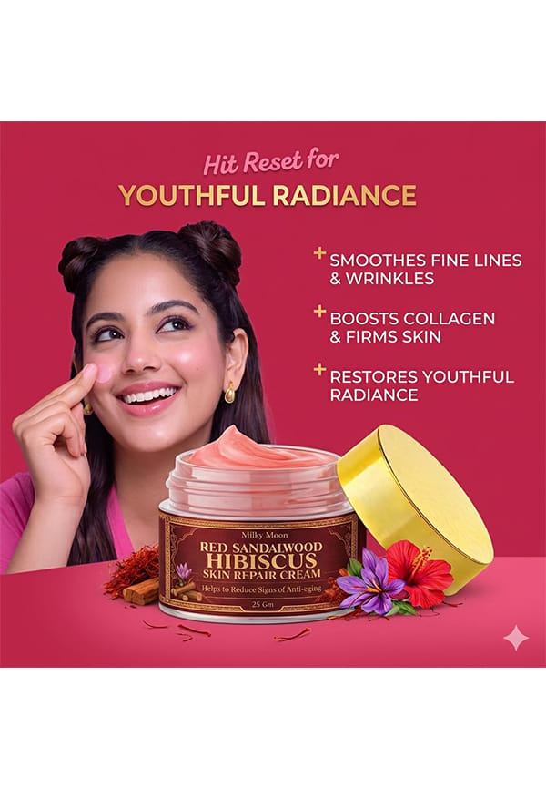 Red Sandalwood & Hibiscus Skin Repair Cream – thumbnail 2