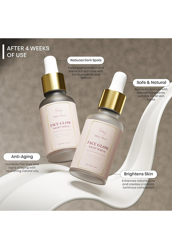 Face Glow Night serum for Glowing skin – thumbnail 3