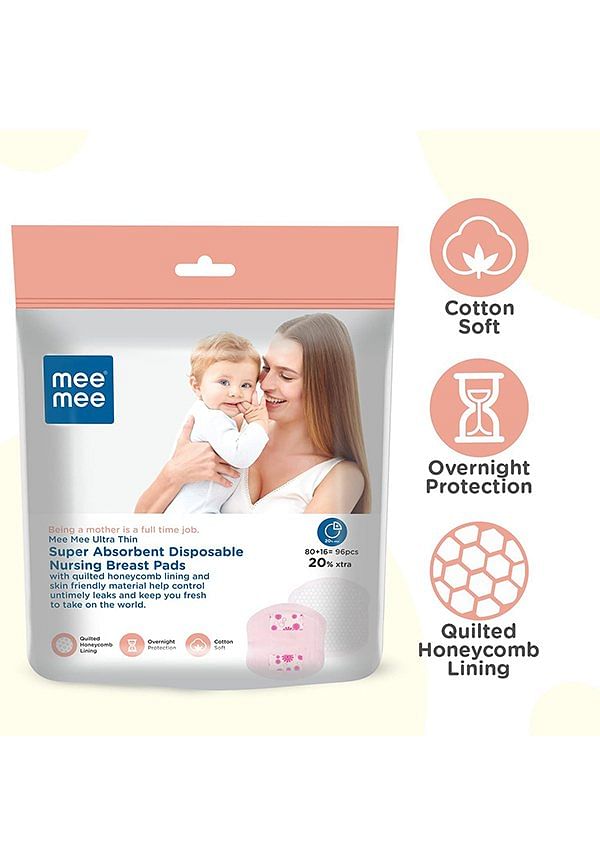 Buy Mee Mee Ultra Thin Super Absorbent Disposable Nursing Breast