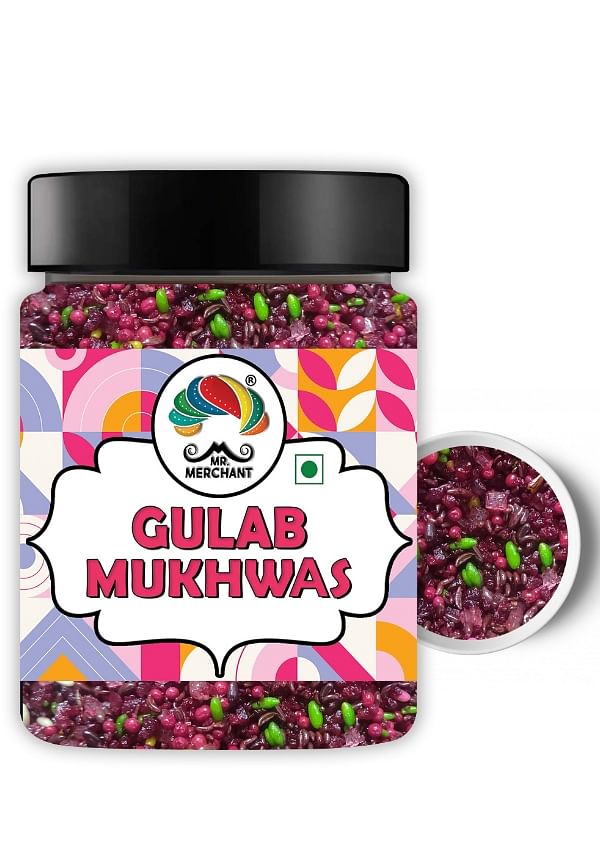 Gulab Mukhwas, 300gm (Jar Pack)