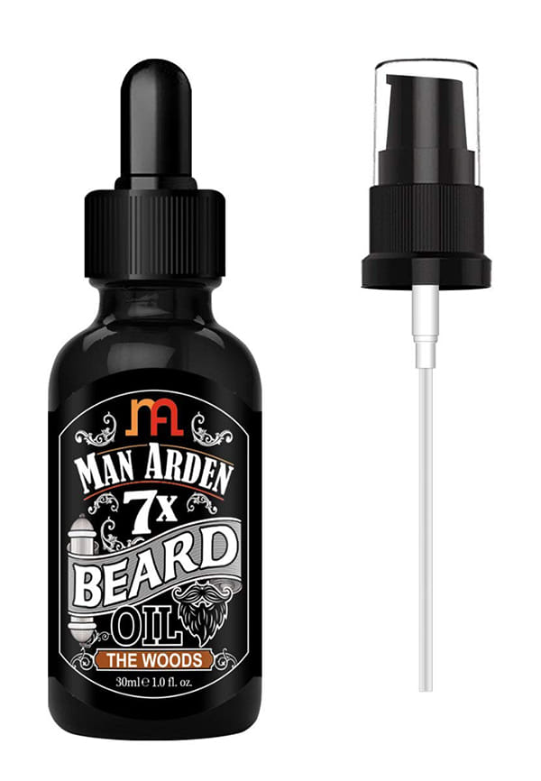 Man Arden 7X Beard Oil (The Woods) - 7 Premium Oils Blend Supports Beard Growth & Nourishment Man Arden 7X Beard Oil (The Woods) - 7 Premium Oils Blend Supports Beard Growth & Nourishment