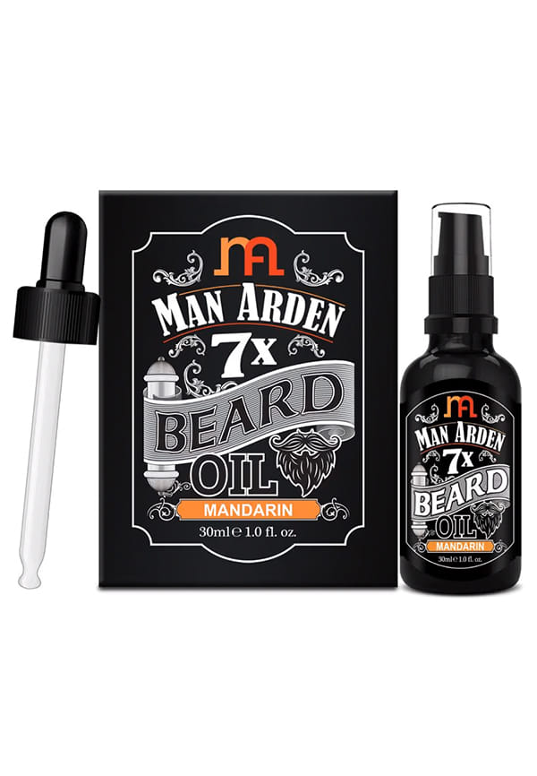 Man Arden 7X Beard Oil (Mandarin) - 7 Premium Oils Supports Beard Growth & Nourishment Man Arden 7X Beard Oil (Mandarin) - 7 Premium Oils Supports Beard Growth & Nourishment