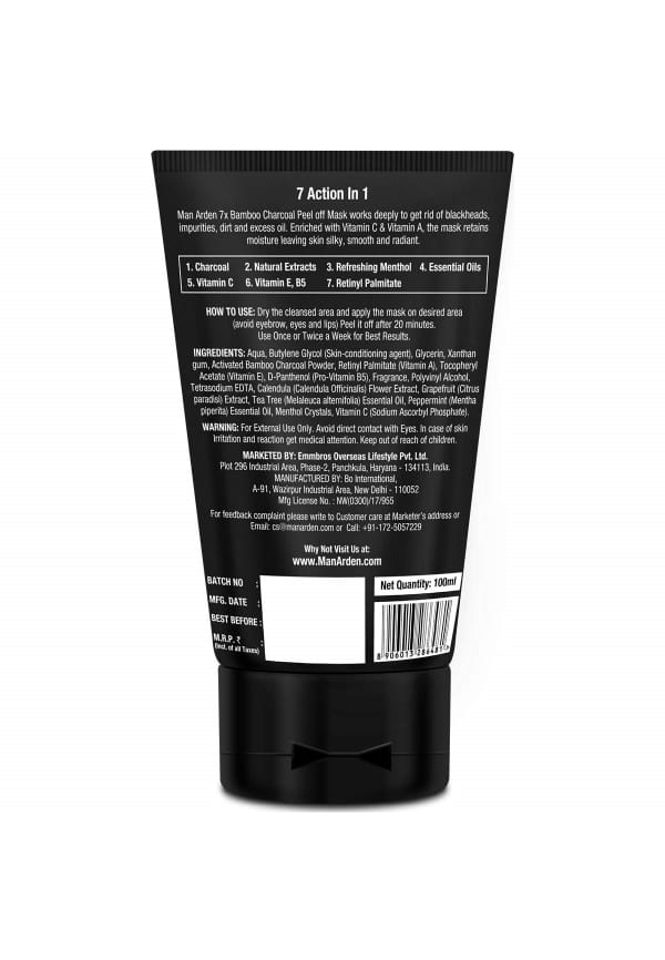 7X Activated Charcoal Peel Off Mask – thumbnail 2