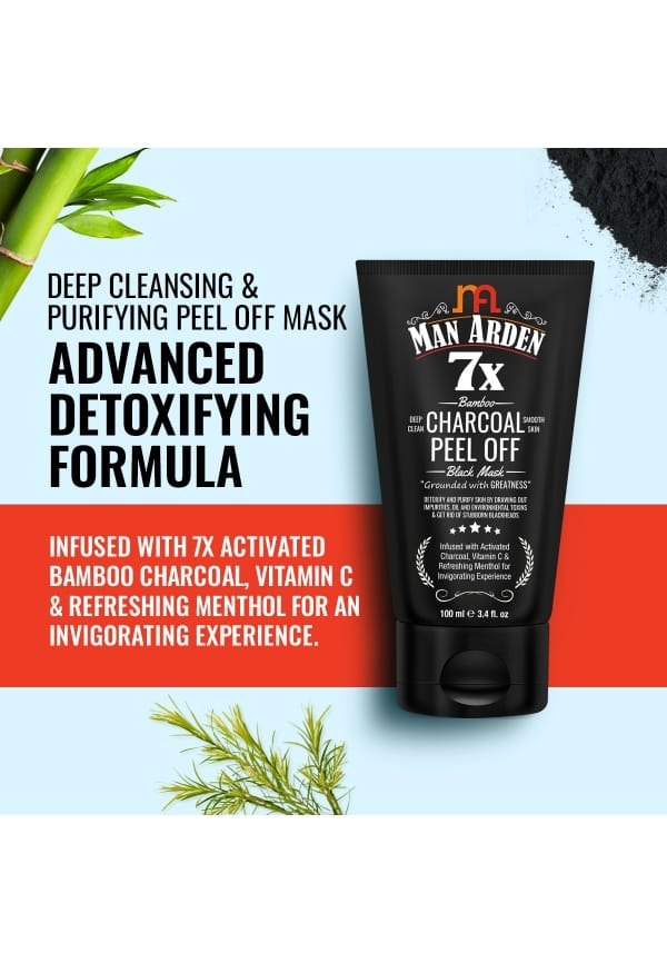 7X Activated Charcoal Peel Off Mask – thumbnail 3