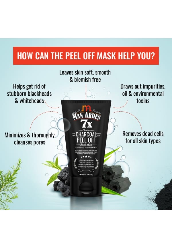 7X Activated Charcoal Peel Off Mask – thumbnail 4