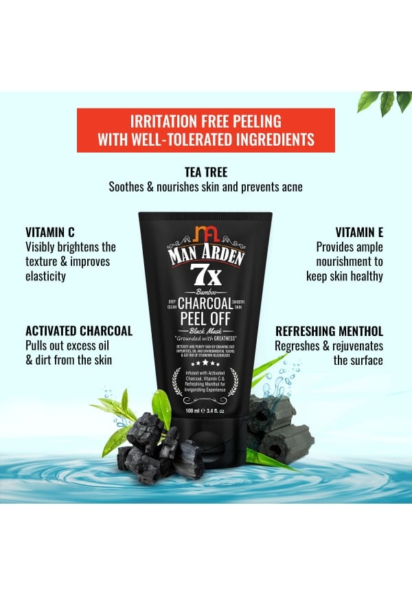 7X Activated Charcoal Peel Off Mask – thumbnail 5