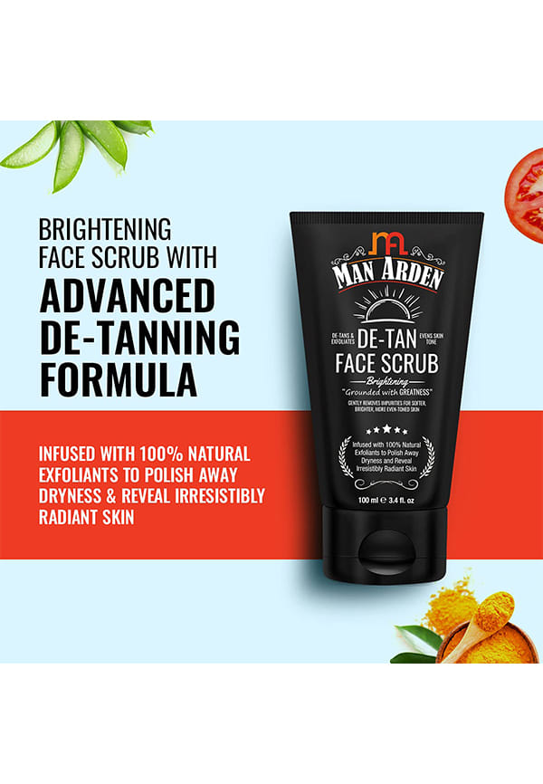 De Tan Brightening Face Scrub – thumbnail 3