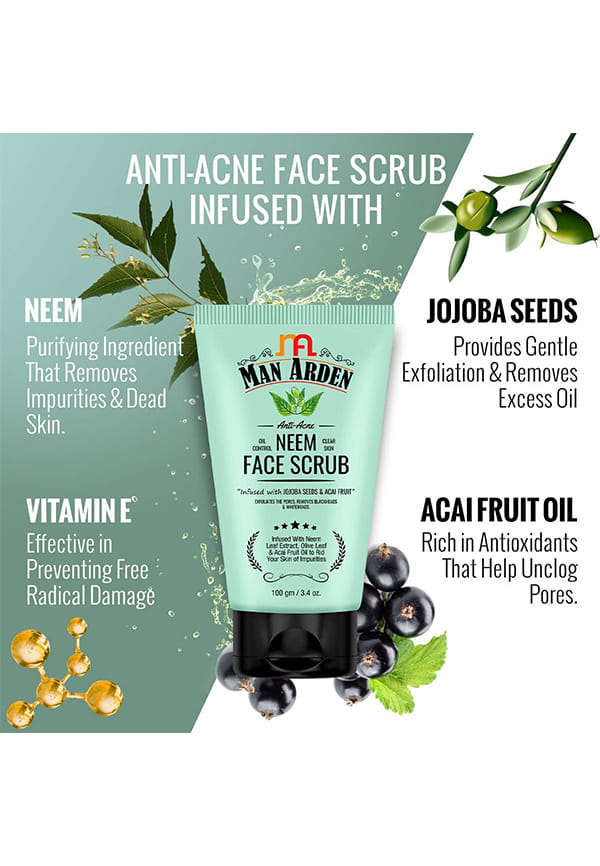 Anti-Acne Neem Face Scrub – thumbnail 5