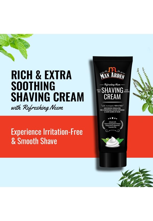 Refreshing Neem Shaving Cream – thumbnail 3