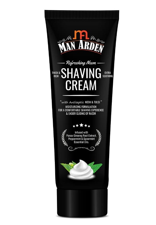 Classic Shaving Brush With Extra Soft Bristles + Refreshing Neem Shaving Cream, 200g – thumbnail 2