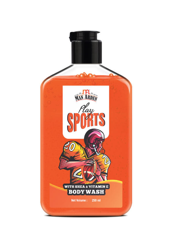 Play Sports Luxury Body Wash Infused With Shea Butter & Vitamin E