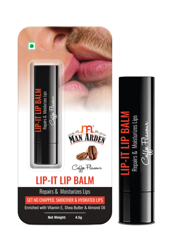 Lip-It Lip Balm for Men, Repairs & Moisturizes Lips Coffee Flavour – thumbnail 2