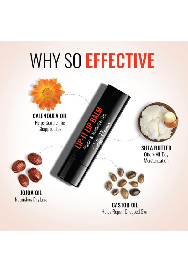 Lip-It Lip Balm for Men, Repairs & Moisturizes Lips Coffee Flavour – thumbnail 4