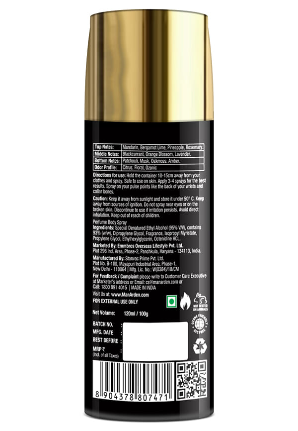 Man Arden #1 Deodorant, No Gas Deo for Men – thumbnail 2