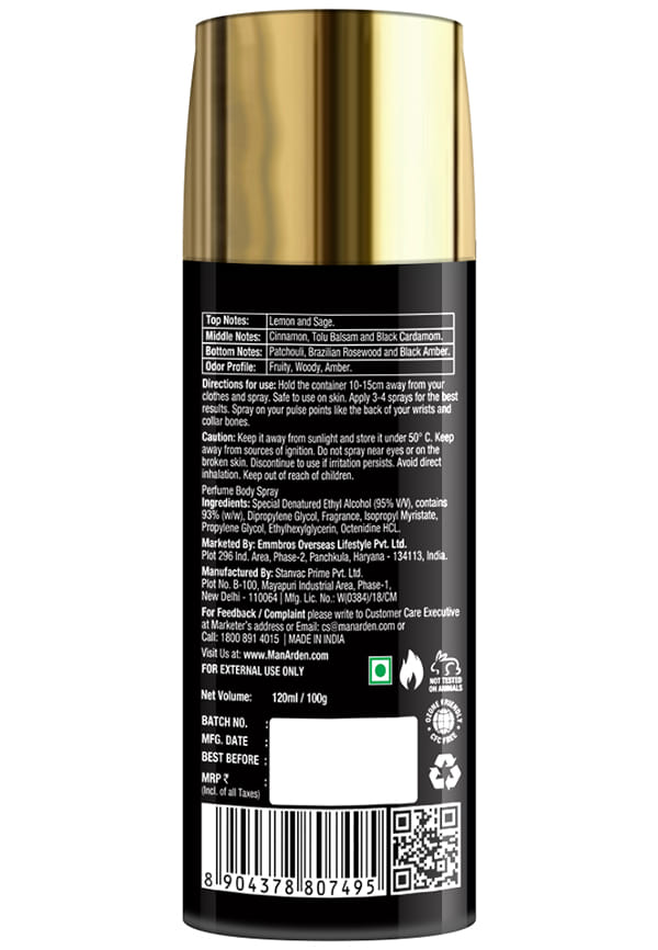 Man Arden #3 Deodorant, No Gas Deo for Men – thumbnail 2