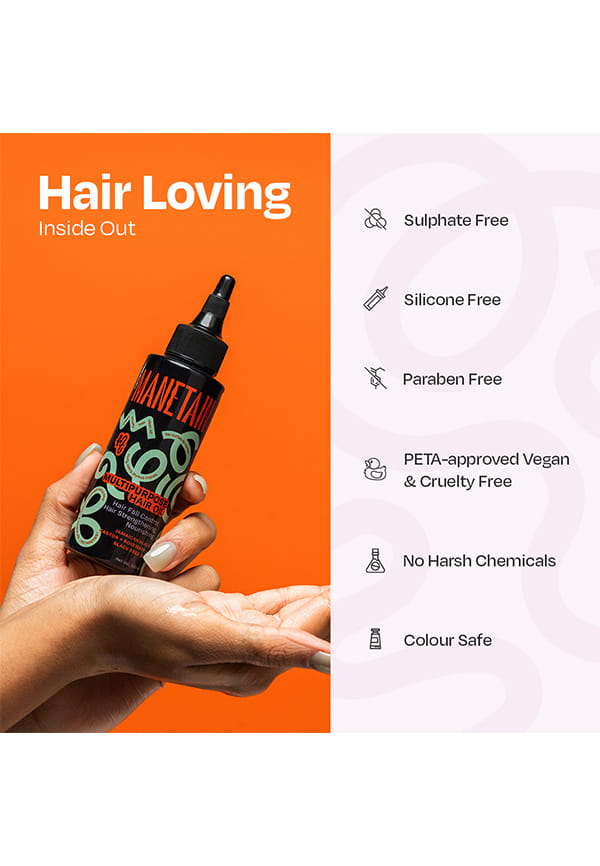 Multipurpose Hair Oil with Castor & Black Seed Oil – thumbnail 5