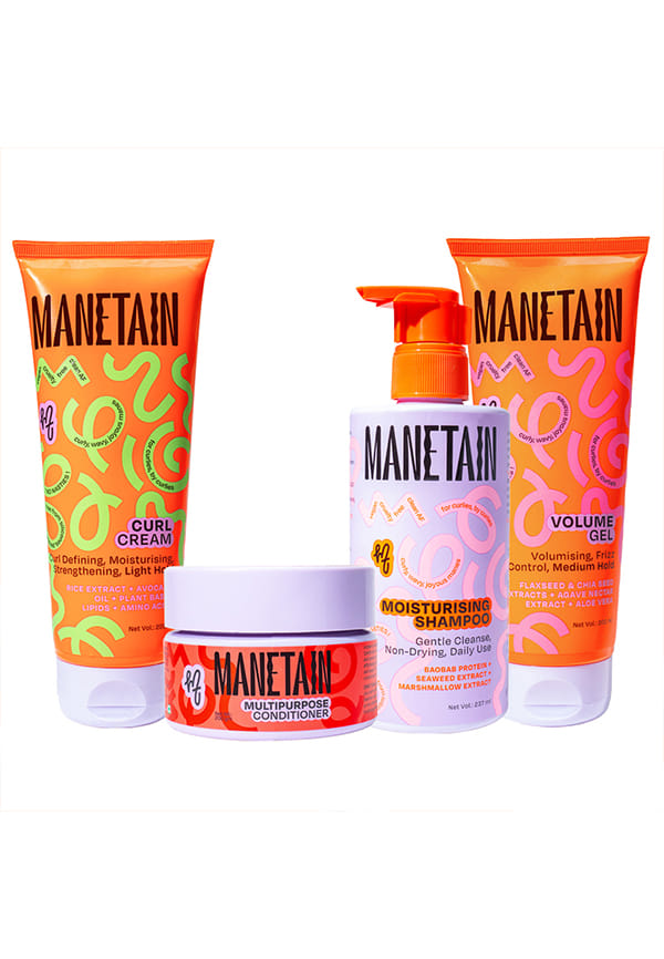 Curl Cream, Conditioner, Gel & Moisturizing Shampoo