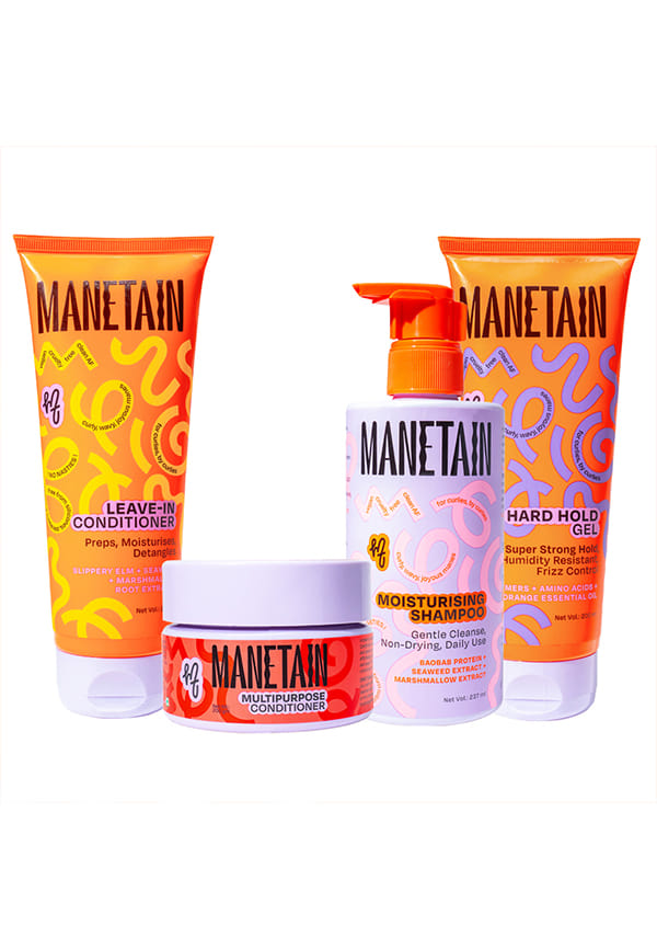 Curl Cream, Conditioner, Gel & Moisturizing Shampoo