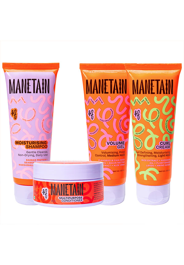 Curl Cream, Conditioner, Gel & Moisturizing Shampoo