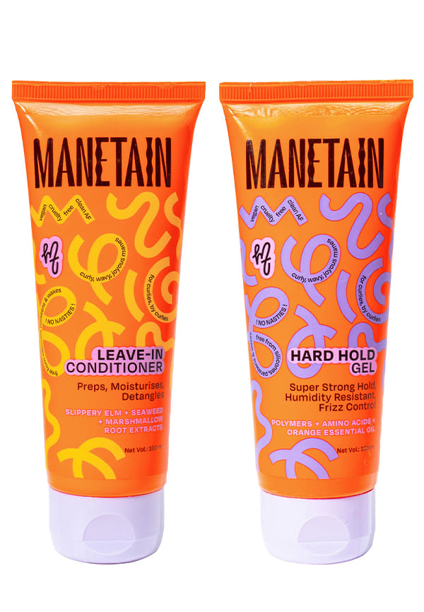Leave In Conditioner & Hard Hold Gel