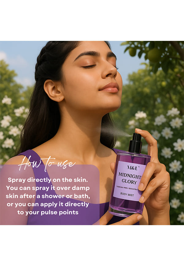 Midnight Glory Toasted Caramel & Vanilla Body Mist – thumbnail 5