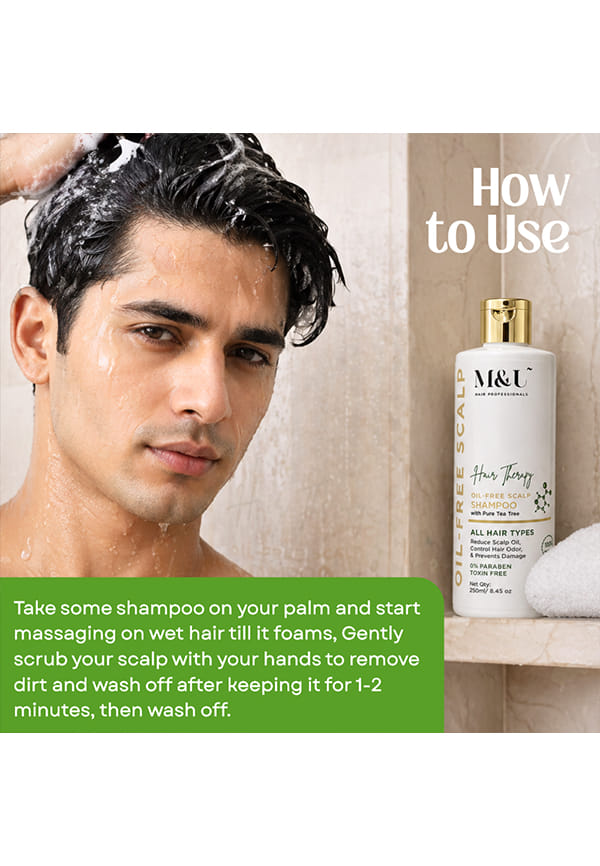 Oil-Free Scalp Shampoo with Pure Tea Tree – thumbnail 3