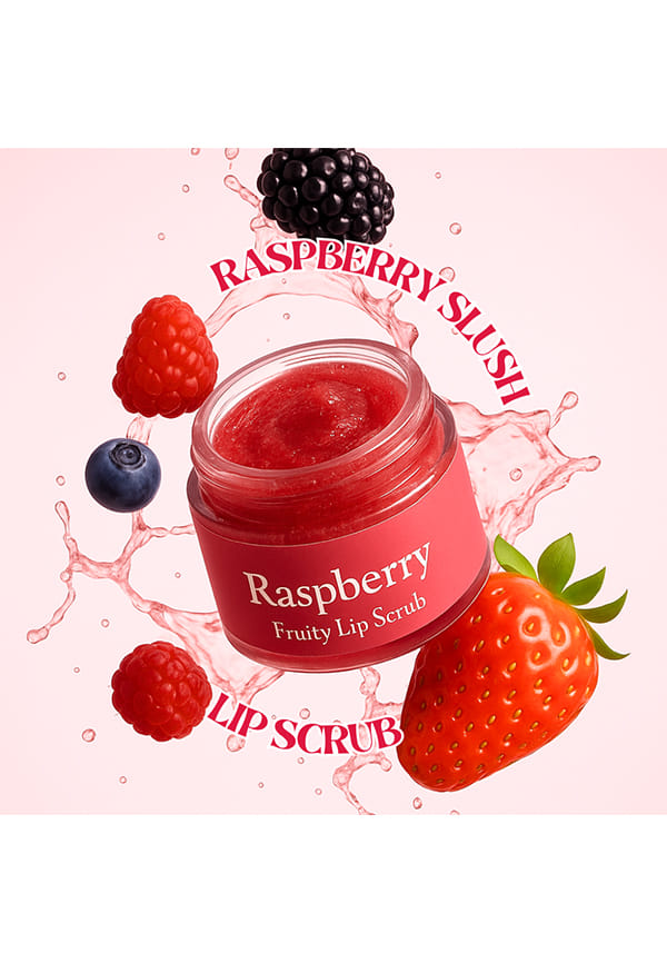Raspberry Slush Lip Scrub For Pigmentation – thumbnail 5