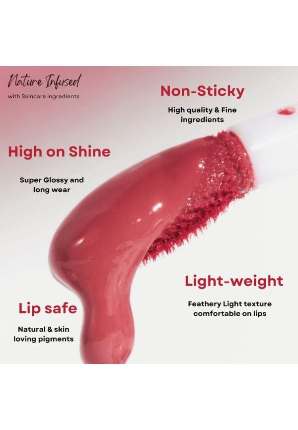 Risky Nude Pink Lip Gloss – thumbnail 2