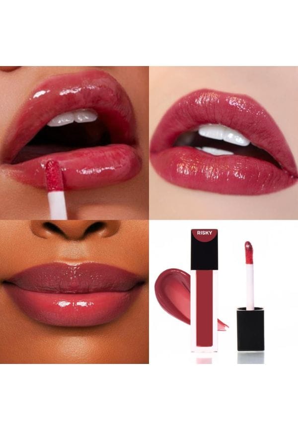 Risky Nude Pink Lip Gloss – thumbnail 3