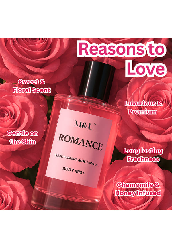 Romance Sweet Blackcurrant & Rose Body Mist – thumbnail 4