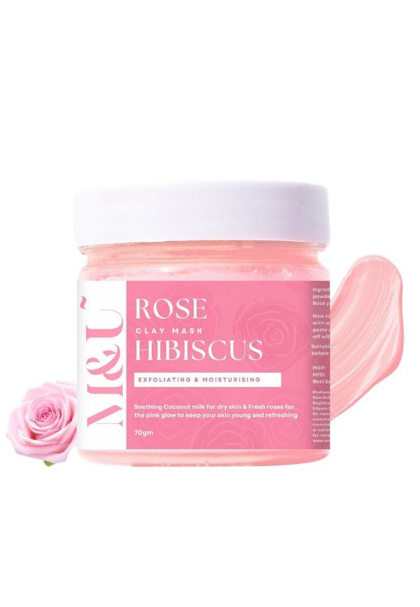 Rose And Hibiscus Moisturizing Clay Mask Rose And Hibiscus Moisturizing Clay Mask