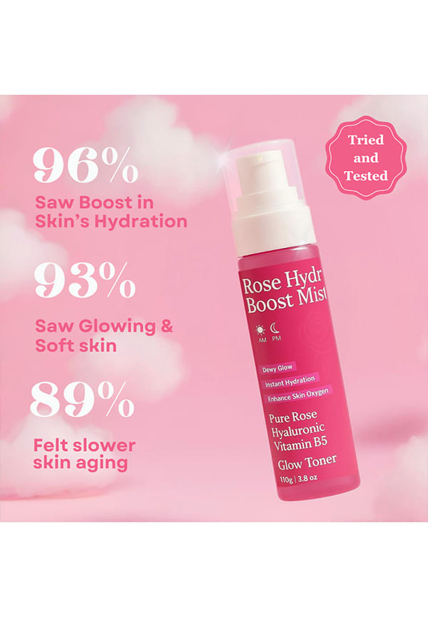 Rose Hydra Glow Boost Face Mist With Hyaluronic – thumbnail 4