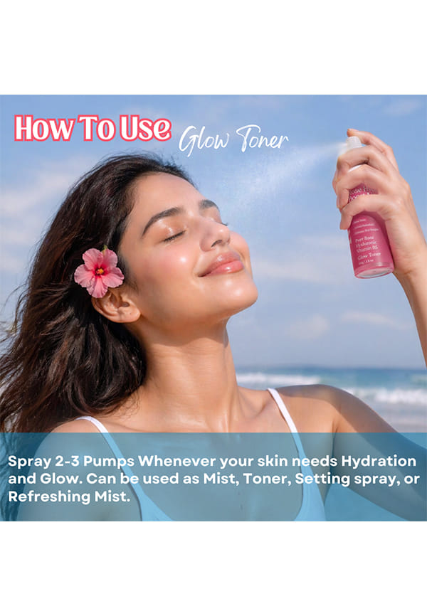 Rose Hydra Glow Boost Face Mist With Hyaluronic – thumbnail 5