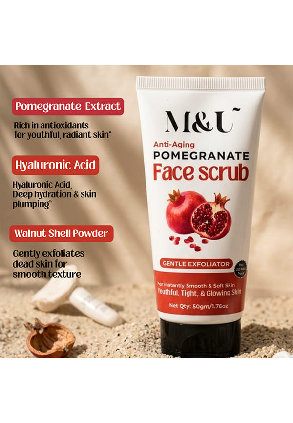 Anti Ageing Pomegranate Face Scrub – thumbnail 4