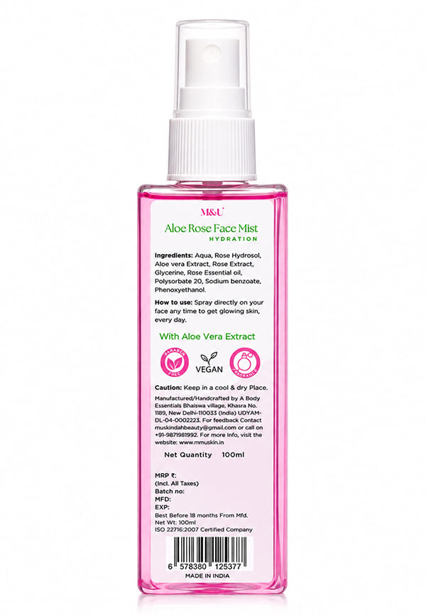 Bulgarian Rose Face Mist & Toner – thumbnail 2