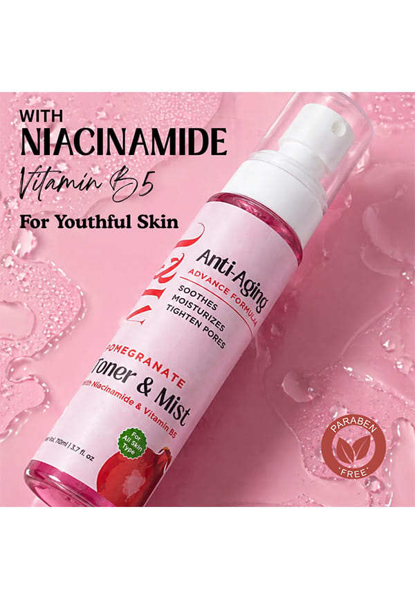 Pomegranate & Niacinamide Anti Aging Face Mist – thumbnail 5