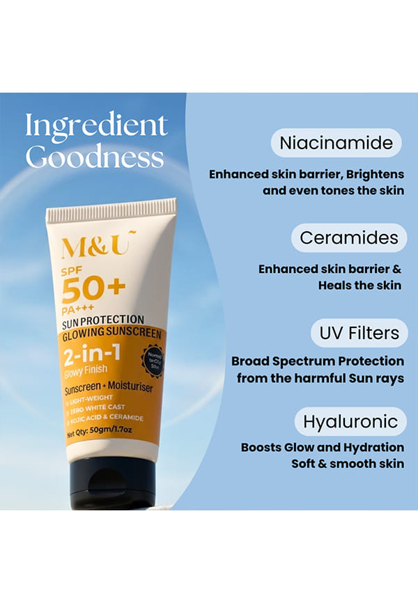 Sun Protection Glowing Sunscreen SPF 50 PA +++ – thumbnail 4