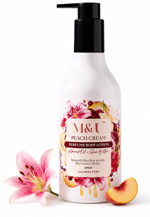 Peach Cream Perfume Body Lotion Peach Cream Perfume Body Lotion