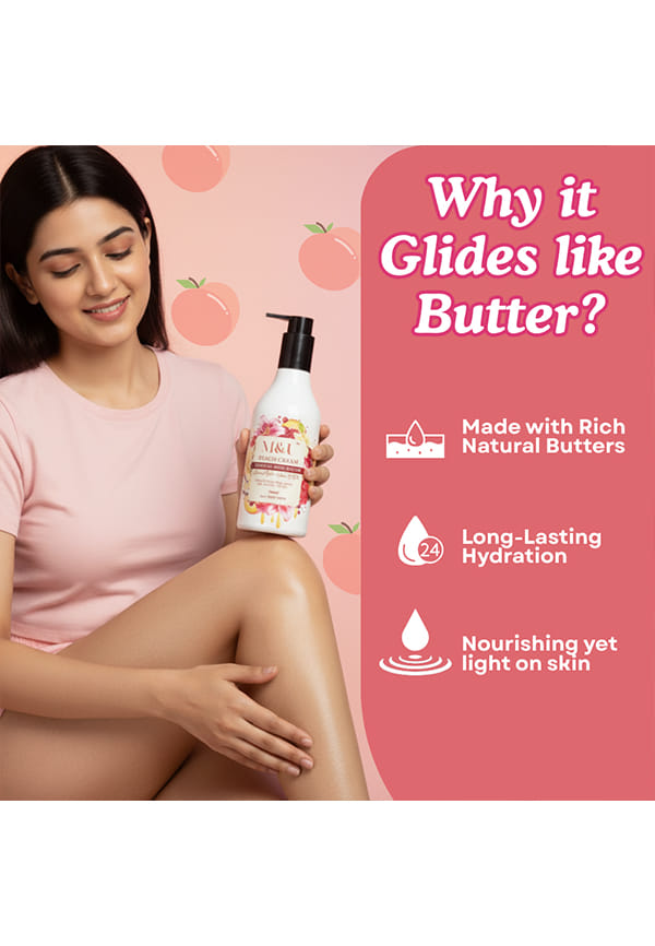 Peach Cream Perfume Body Lotion – thumbnail 2