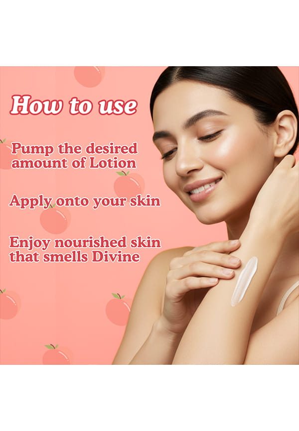 Peach Cream Perfume Body Lotion – thumbnail 3