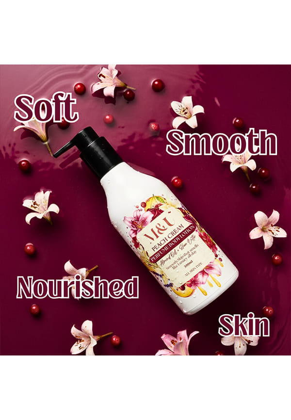 Peach Cream Perfume Body Lotion – thumbnail 4