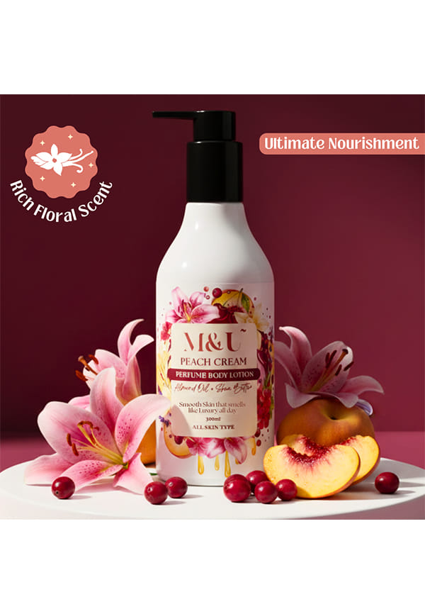Peach Cream Perfume Body Lotion – thumbnail 5