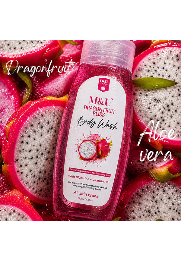 Dragon Fruit Bliss Body Wash & Shower Gel with Vitamin B5 – thumbnail 5