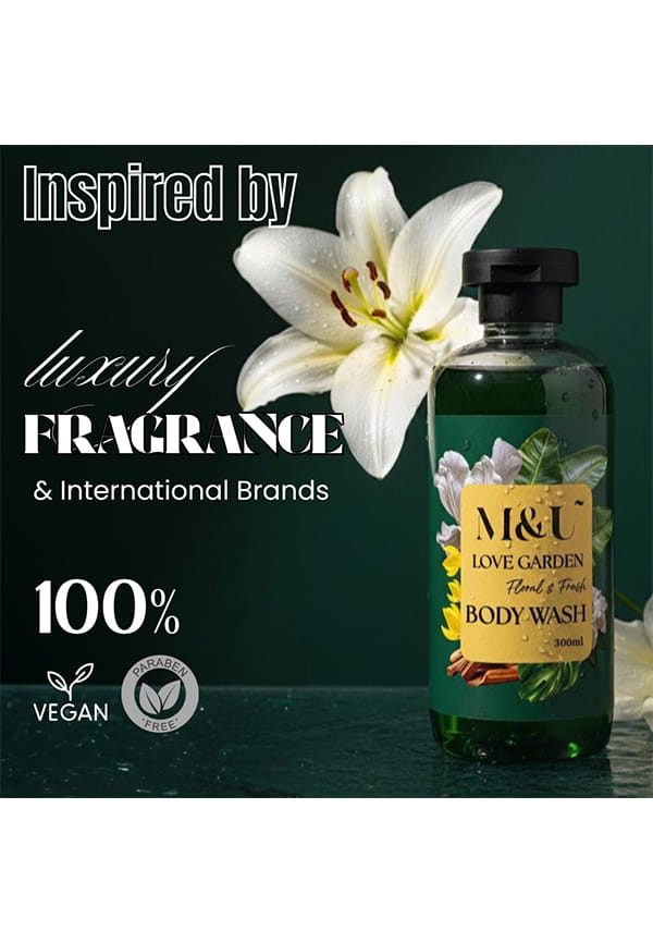 Love Garden Fresht & Floral Perfume Body Wash & Shower Gel – thumbnail 5