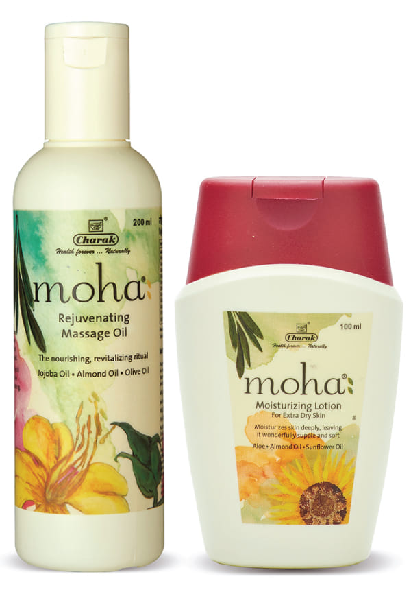 Rejuvenating Massage Oil + Moisturizing Lotion