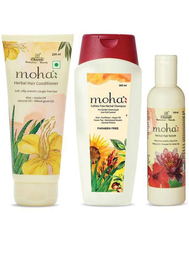 Sulfhate Free Shampoo - Herbal Serum And Herbal Hair Conditioner