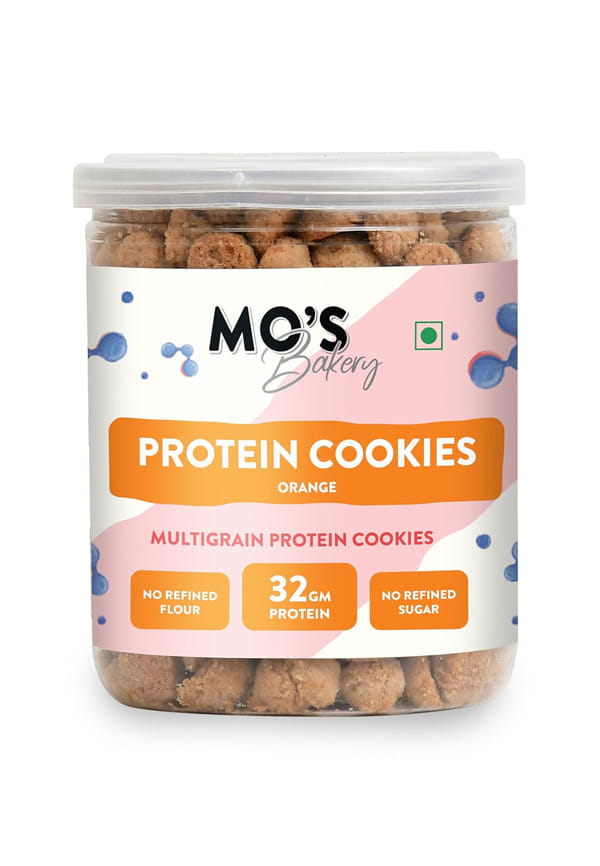 Orange Protein Cookies